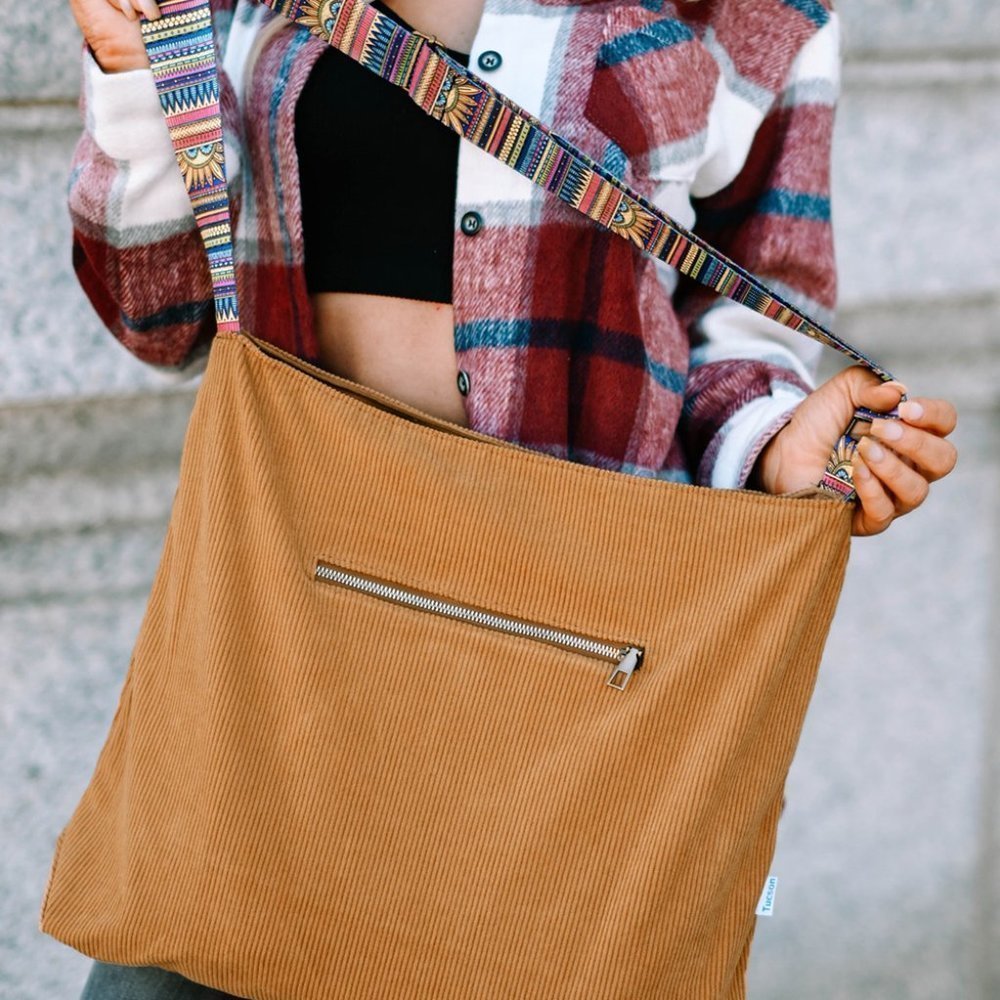 Boho Corduroy Bag